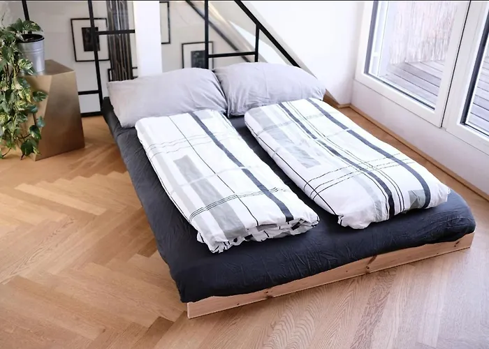 Blackriver Loft Vienna Mit Gratis Parkplatz Nahe Schoenbrunn Und U6