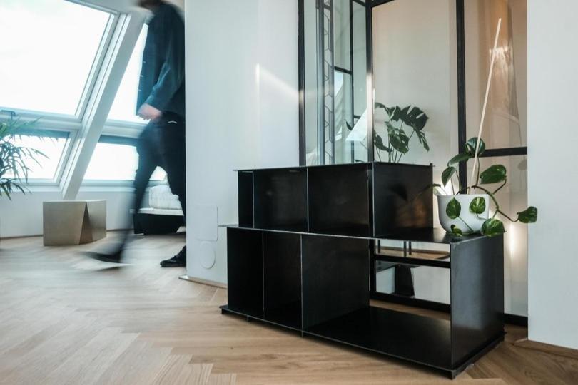 Apartmán Blackriver Loft Mit Gratis Parkplatz Nahe Schoenbrunn Und U6