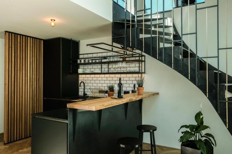 Blackriver Loft Mit Gratis Parkplatz Nahe Schoenbrunn Und U6 * Vídeň